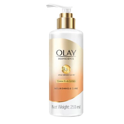 OLAY Bodyscience Nourishing & Care Crème Body Lotion -review-singapore