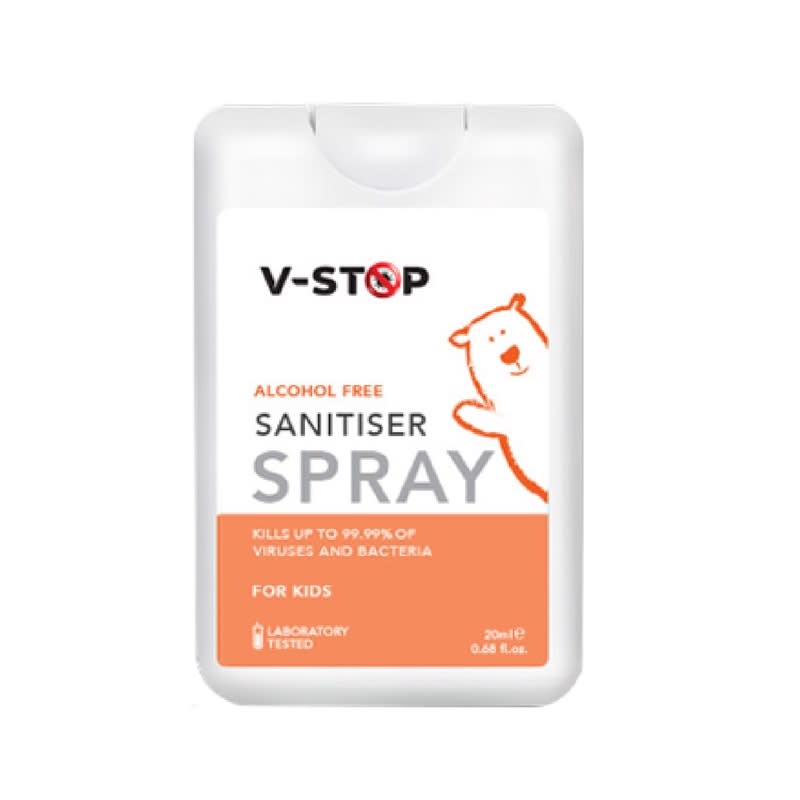V-STOP Antiviral & Antibacterial Alcohol Free Card Sanitiser Spray-review-singapore