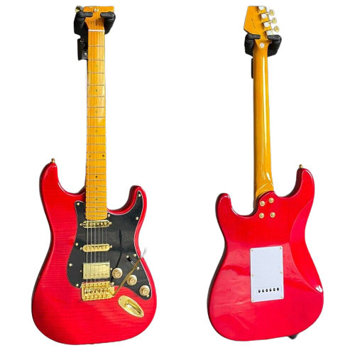 Fender Stratocaster Custom Red Flame Maple