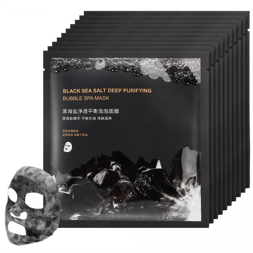 Oxygen Sea Salt Black Sheet Mask