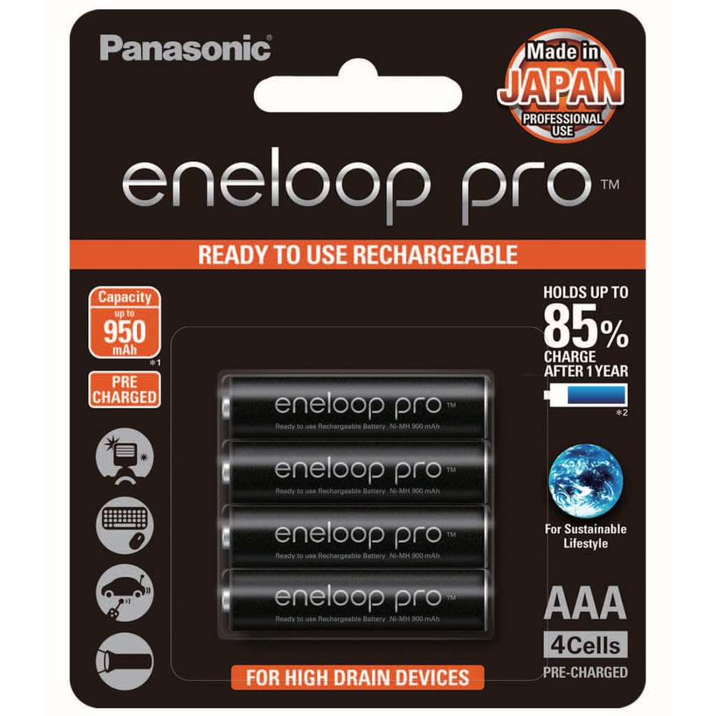 Panasonic Eneloop Pro AAA Recharhgeable Battery