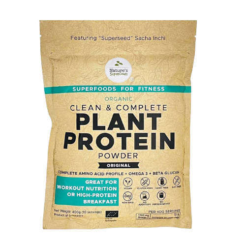 Nature’s Superfoods Organic Plant Protein Powder