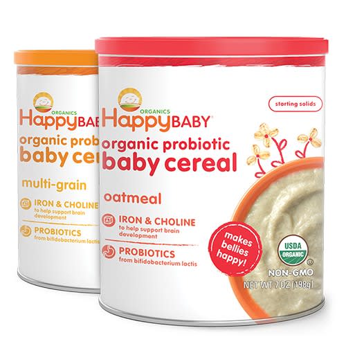 Happy Baby Organic Probiotic Baby Cereal