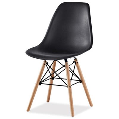 Designer Eames Chair Wooden Leg