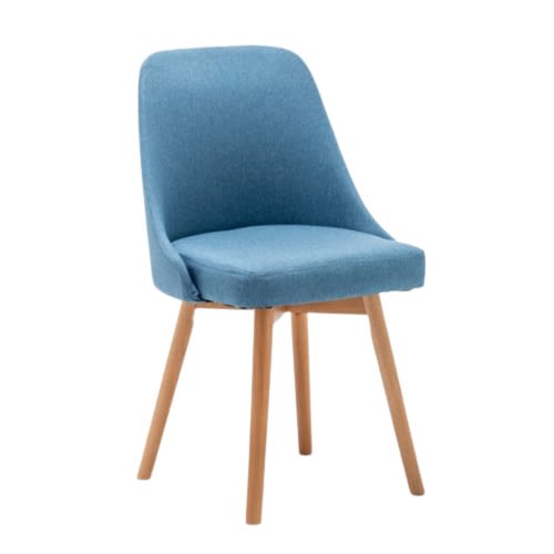 Fabric Nordic Swivel Chair