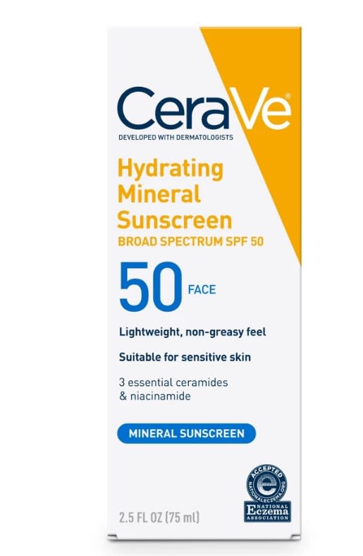 Cerave Hydrating Mineral Tinted Sunscreen