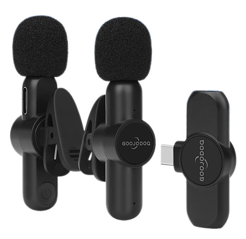 Goojodoq Wireless Lavalier Mini Microphone