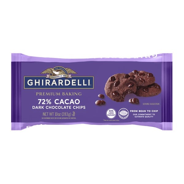 Ghirardelli 72% Cacao Dark Chocolate Chips