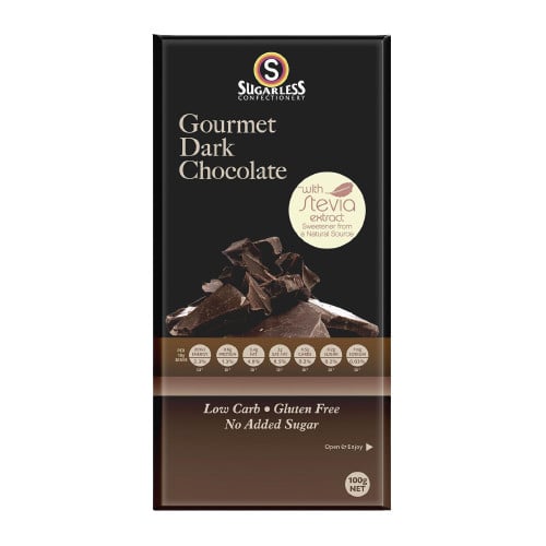 SUGARLESS Gourmet Dark Chocolate