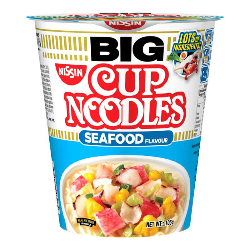 Nissin Seafood Instant Cup Noodles