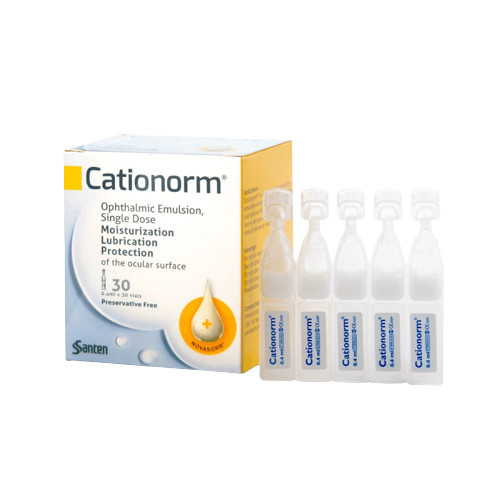 Cationorm Ophthalmic Emulsion Disposable Eye Drops