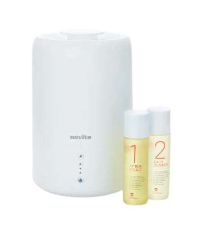 Novita Humidifier And Air Purifying Solution Concentrate Bundle