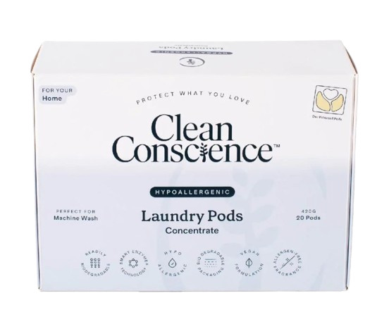 Clean Conscience Hypoallergenic Laundry Pods
