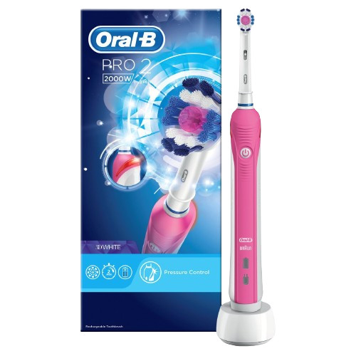 Oral-B Pro 2 2000 Ultra Thin Electric Toothbrush