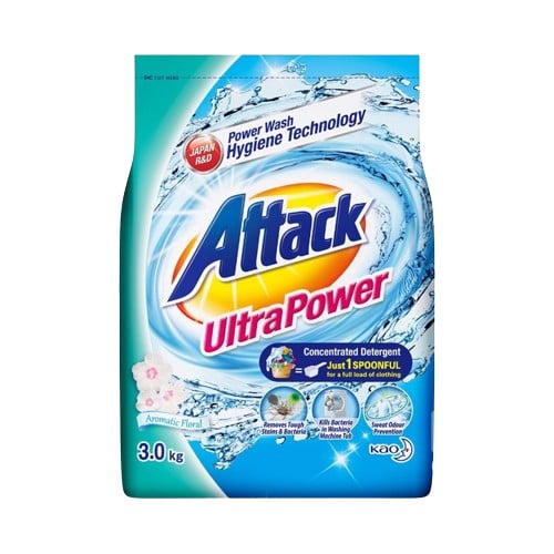 Attack Ultra Power Powder Laundry Detergent