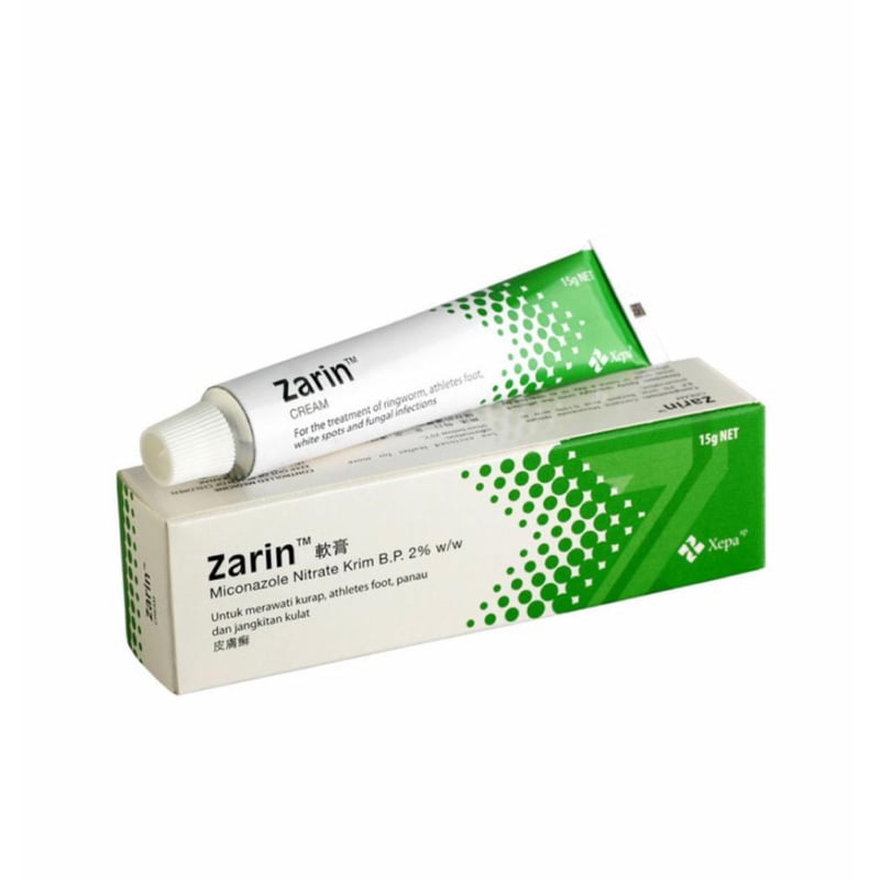 Zarin 2% Miconazole Antifungal Cream