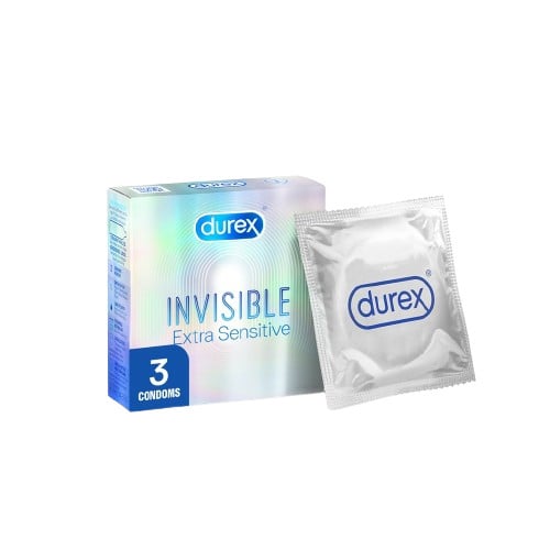 Durex Invisible Extra Thin and Extra Sensitive Condoms