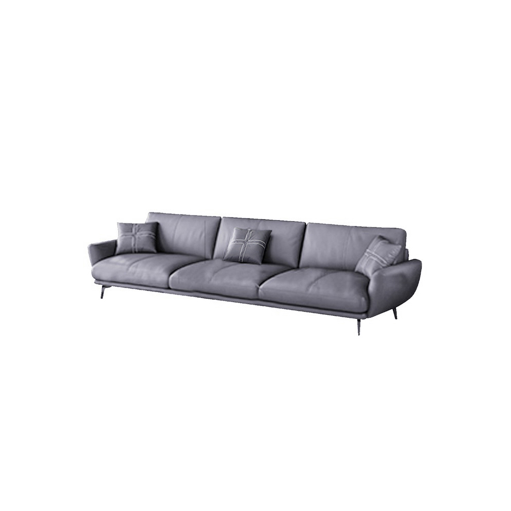 Living Mall Nordic Faux Leather Sofa