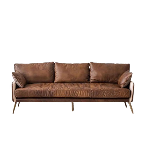 Urban Mood Sable Vintage Faux Leather Sofa