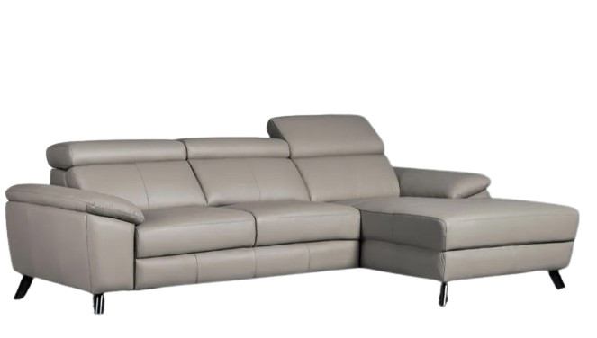Cellini Concerto Motorised Leather Recliner 3-Seater Sofa With High Backrest