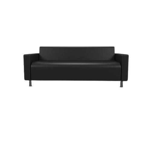 Clayden Faux Leather 3-Seater Sofa