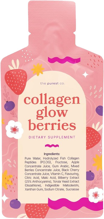 The Purest Co Glow Berries Collagen Supplement