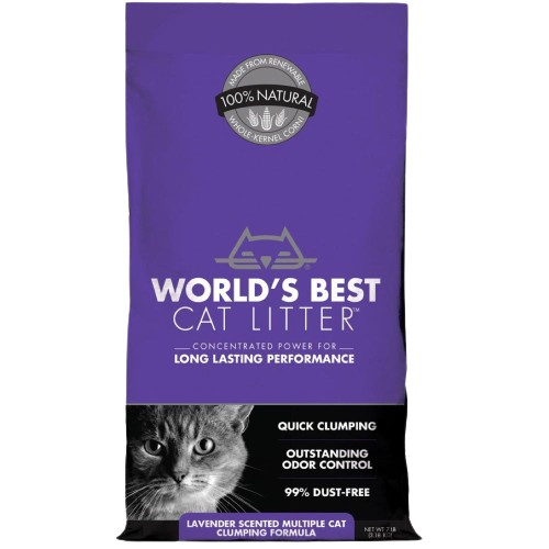 World's Best Multi Cat  Lavender Cat Litter