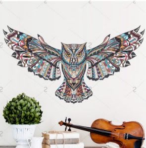 Cheap owl wall decal