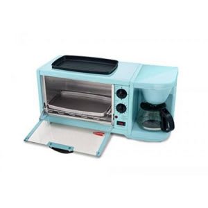 3 in 1 toaster oven with griddle and coffee maker combo