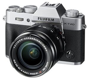 Mirrorless camera for video with electronic viewfinder and autofocus