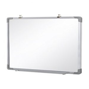 Magnetic Whiteboard with Folding Tray