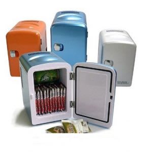 4L portable mini fridge for office