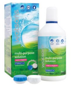 Best soft contact lens solution