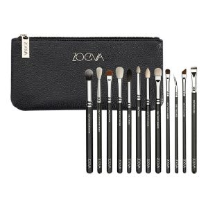 Eye makeup and eyeshadow brush set