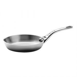 Stainless steel frying pan