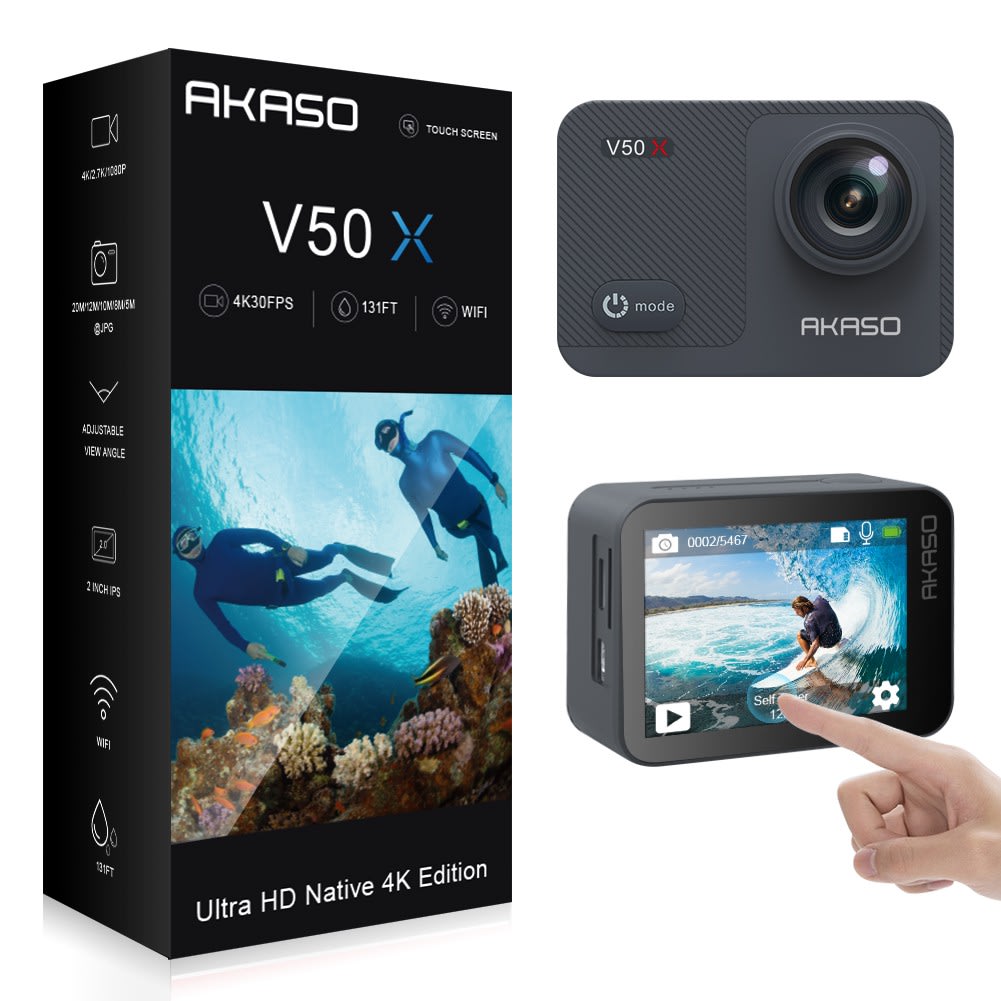 Best Akaso V50X Action Camera Price & Reviews in Philippines 2024