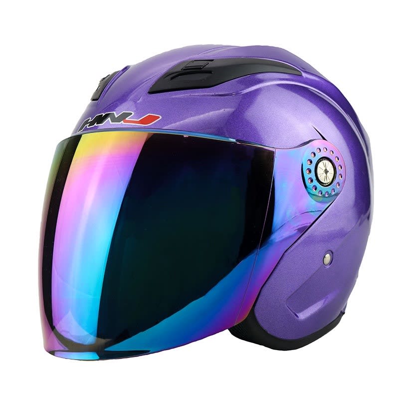 Hnj half face helmet 2024 price