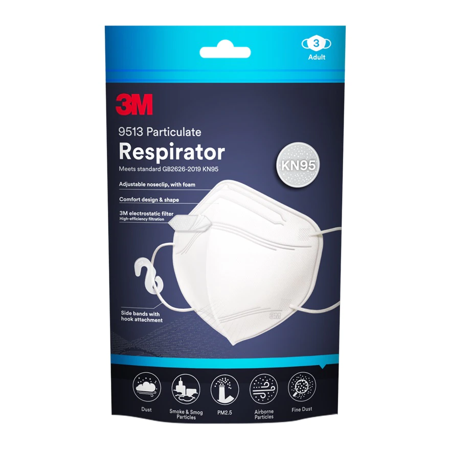 3M KN95 Particulate Respirator 4-Layer Disposable Mask-1