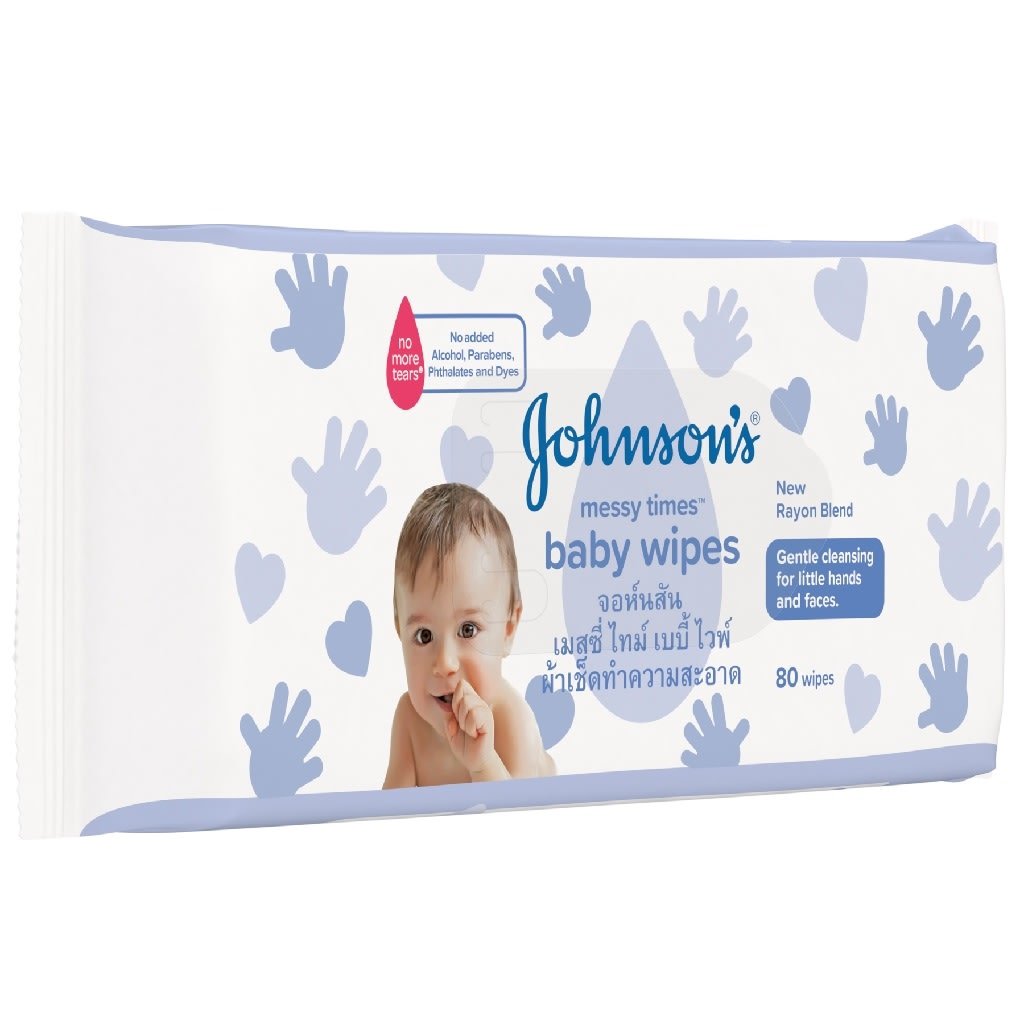 Johnson's Baby Messy Time Wipes