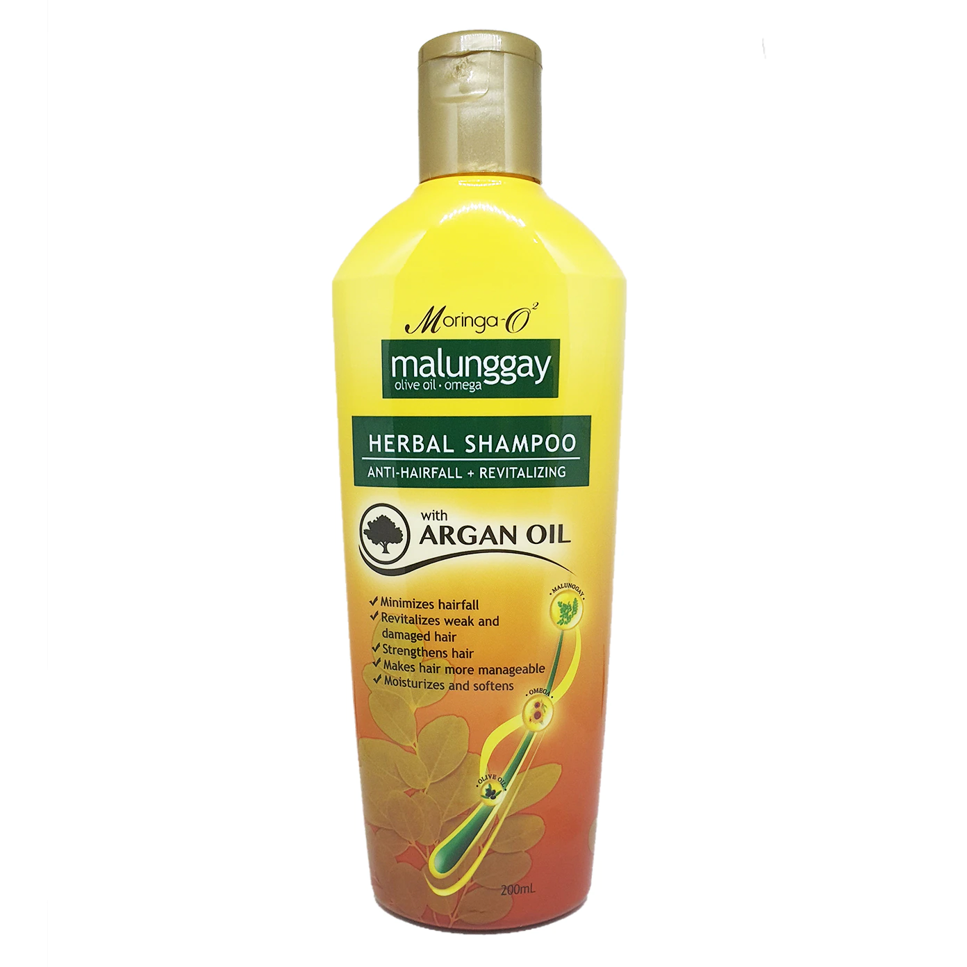 Moringa Herbal Shampoo With Argan Oil-1