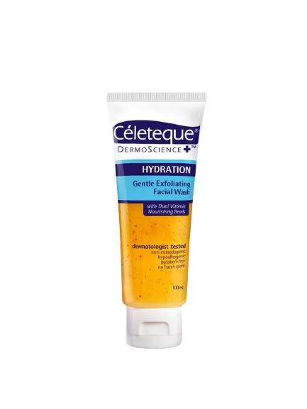 Céleteque Hydration Gentle Exfoliating Facial Wash_1