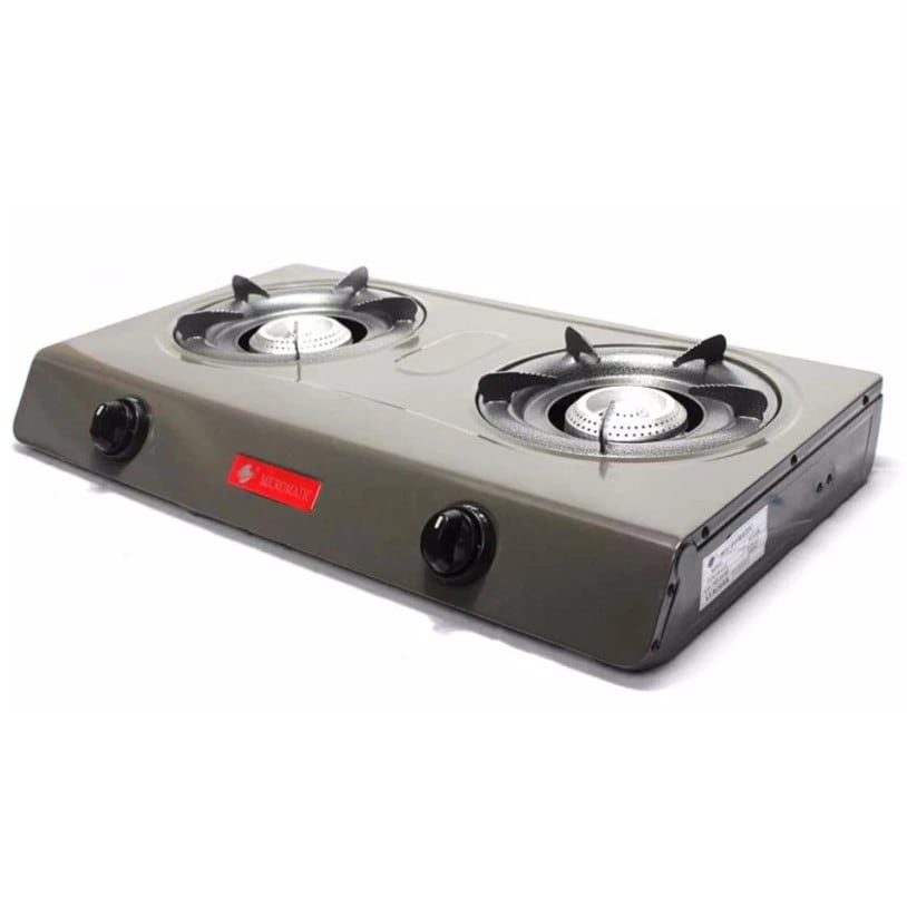 micromatic double burner glass top stove