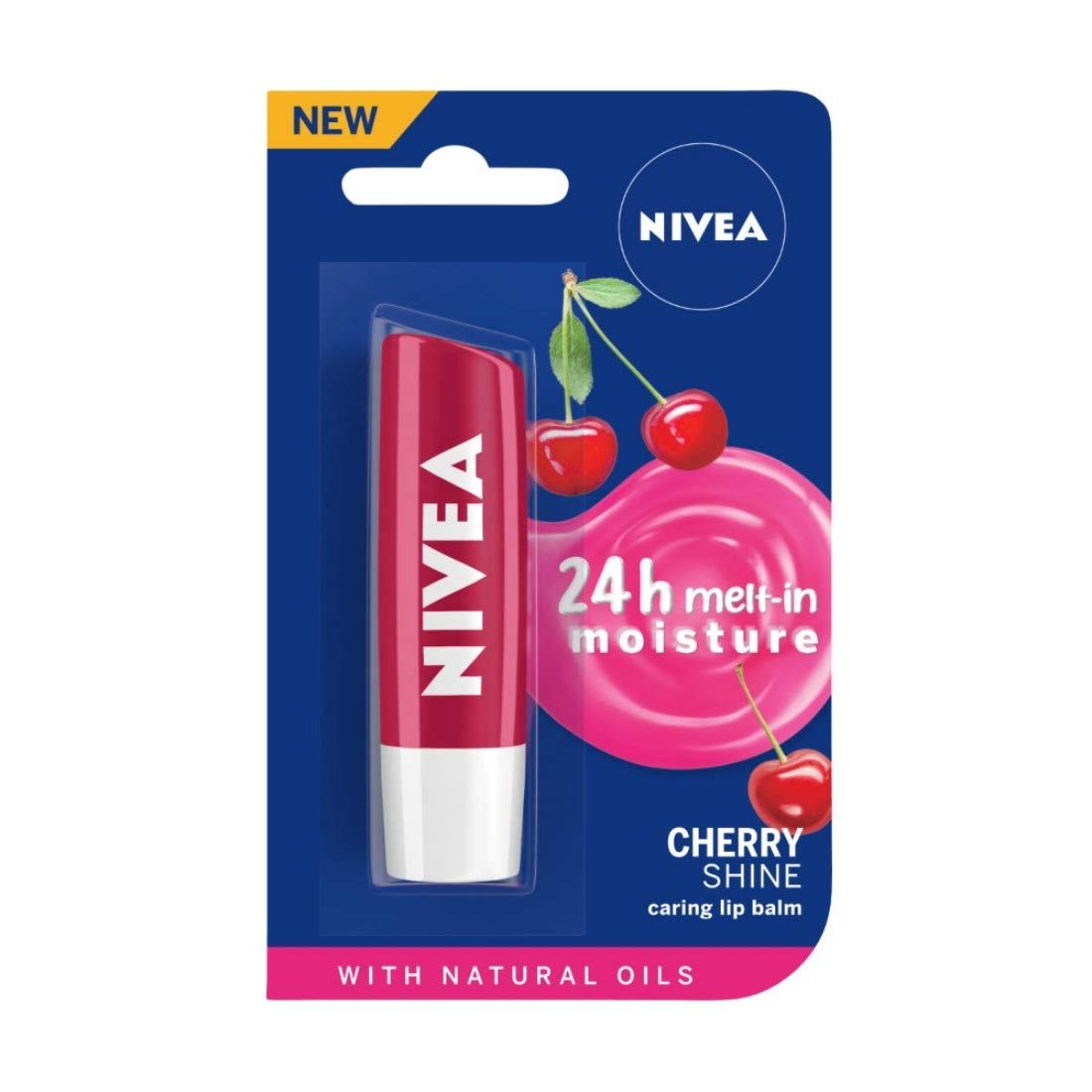 NIVEA Lip Care Cherry Shine Lip Balm_1