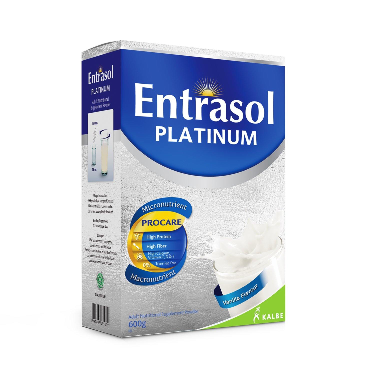 Entrasol Platinum Vanilla 600g_1