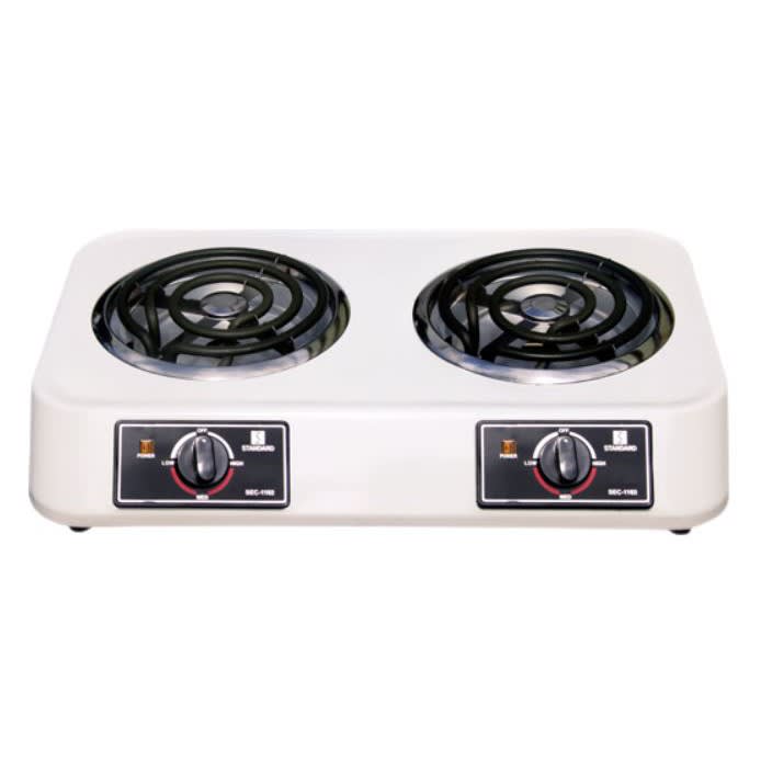 Double burner standard deals price