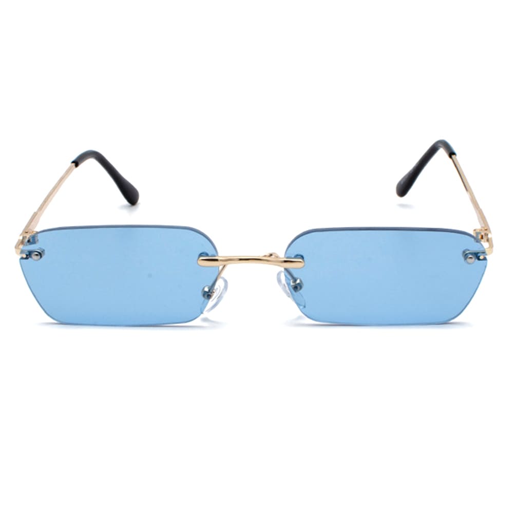 Vintage Sunglasses for Men Rimless Frame_1