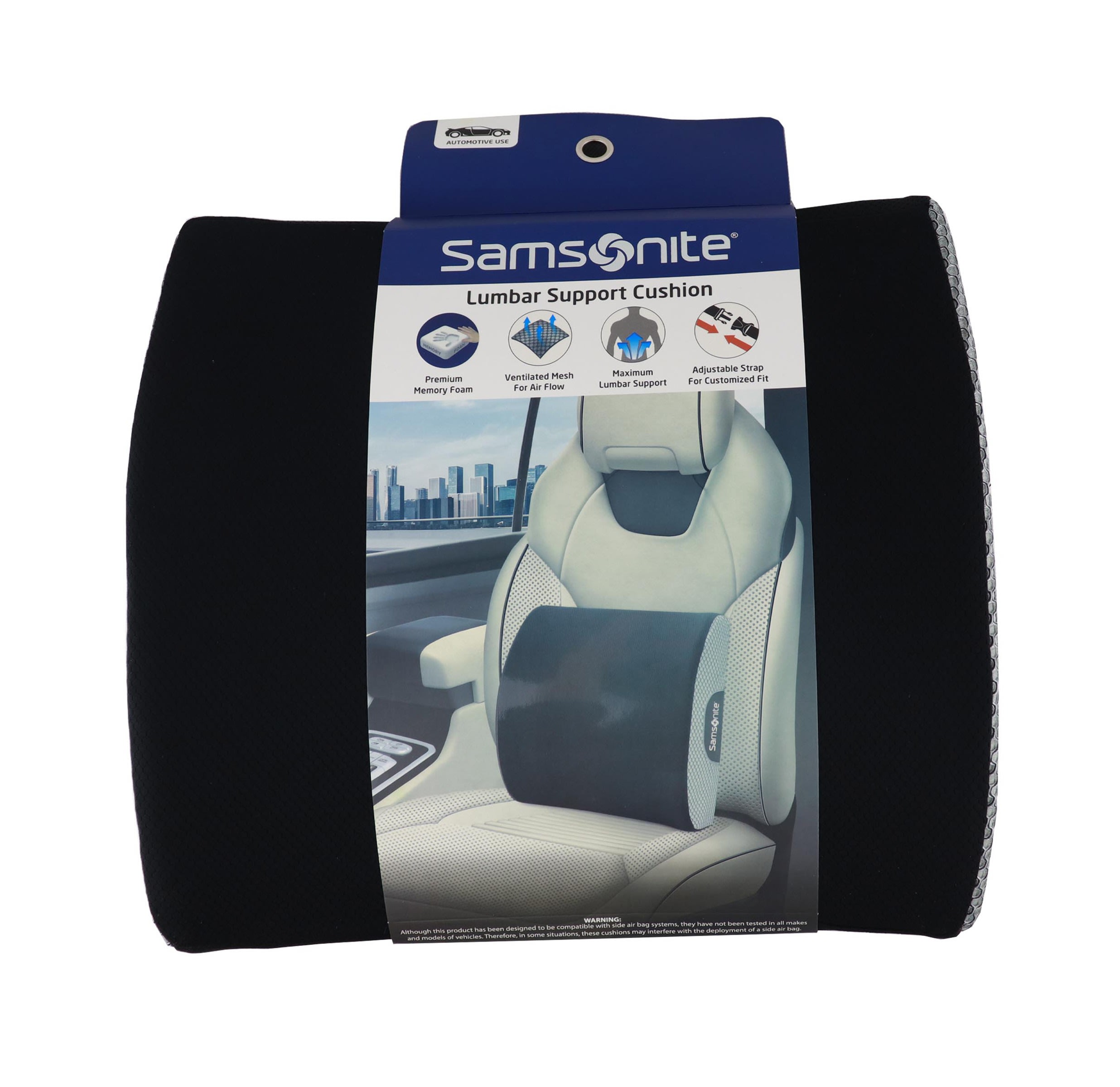 Samsonite Memory Foam Lumbar Support Pillow_1
