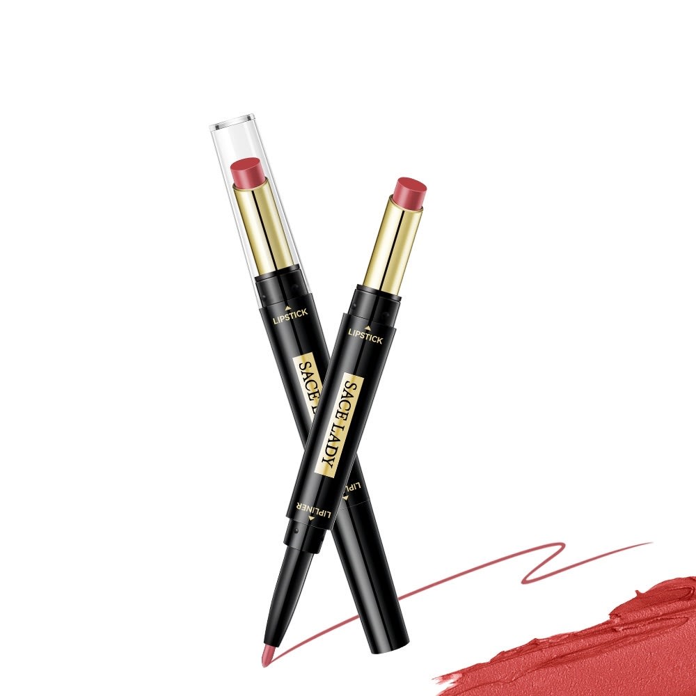 Sace Lady 2-in1 Matte Lip Stick and Lip Liner_1