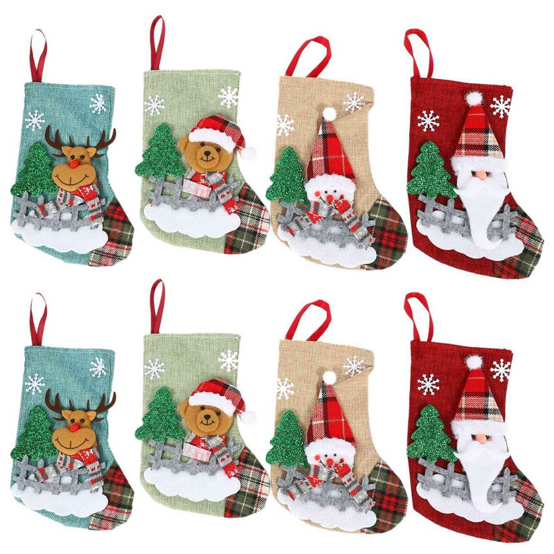 Best Hanging Candy Gift Bag Santa Elk Bear Price & Reviews in ...