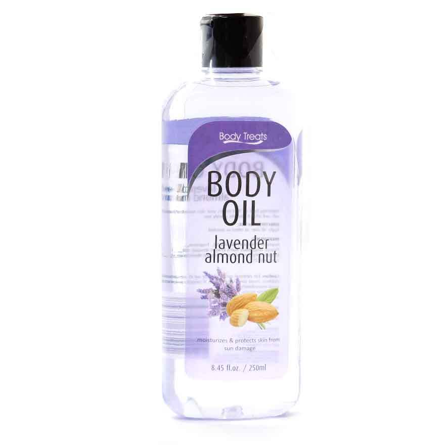Body Treats Lavender Almond Nut Body Oil_1